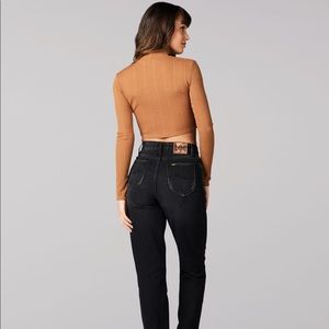 NWT high rise straight leg jeans